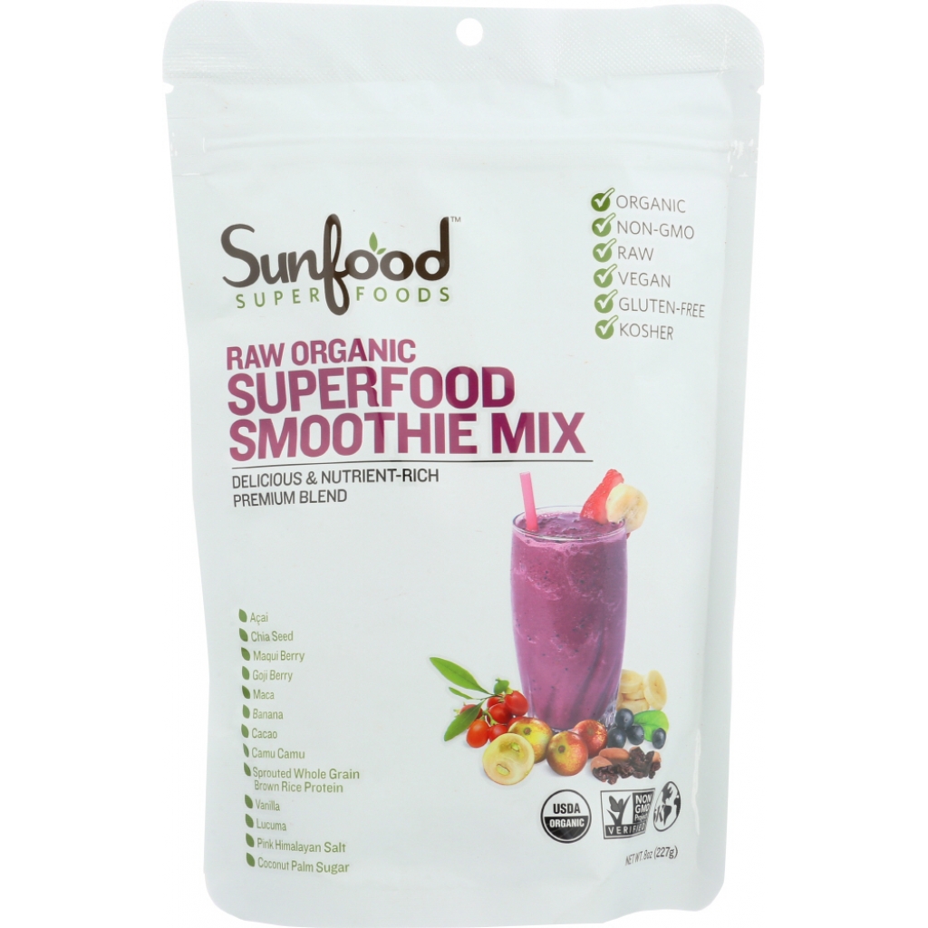 Organic Superfood Smoothie Mix - Nutritious and Delicious