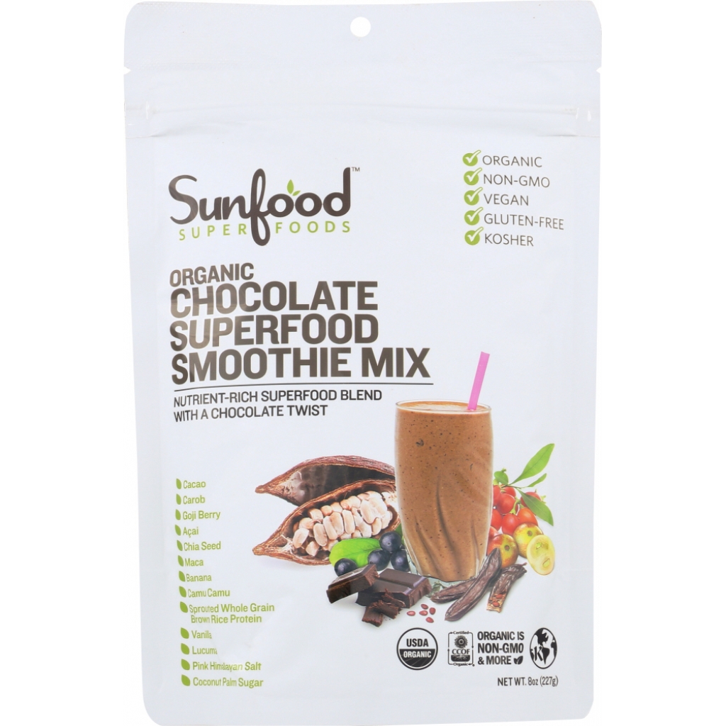 Chocolate Superfood Powder – 8 oz