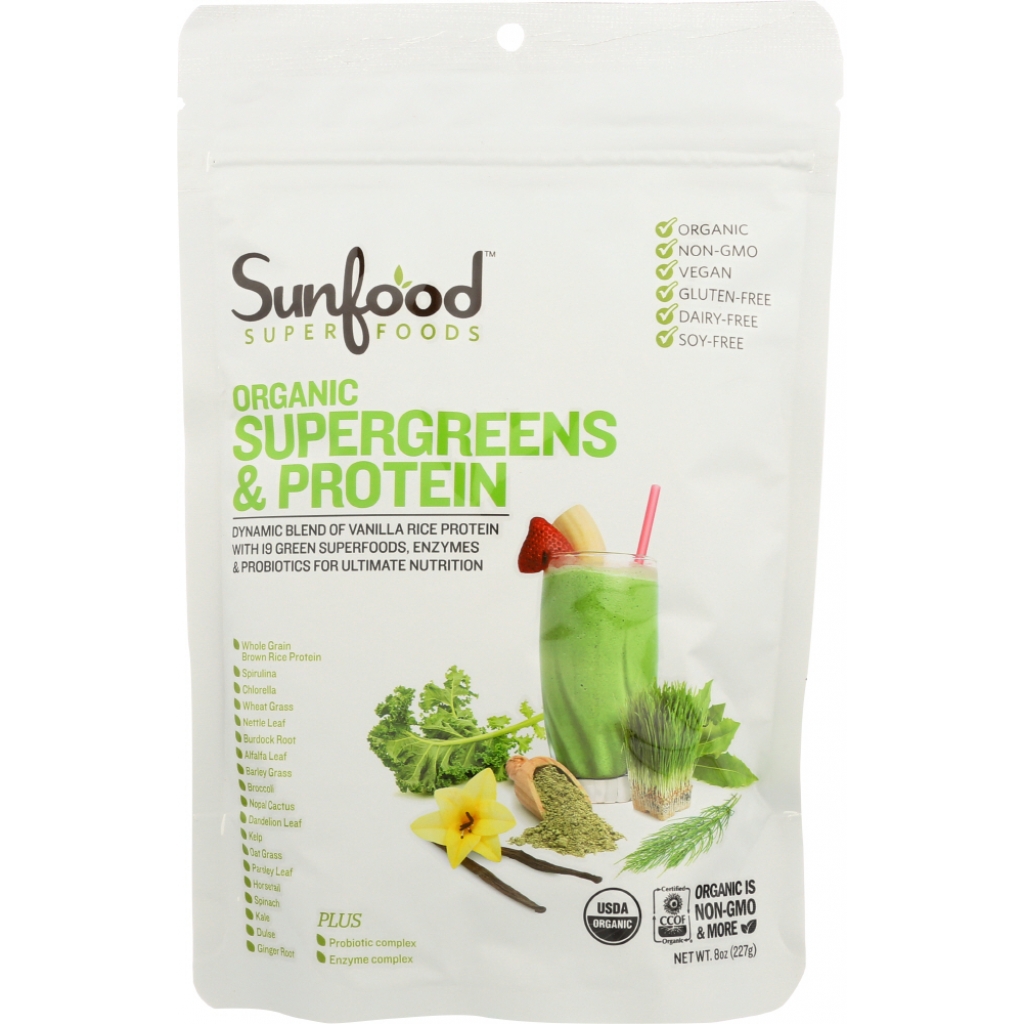 Supergreens Protein Smoothie Blend