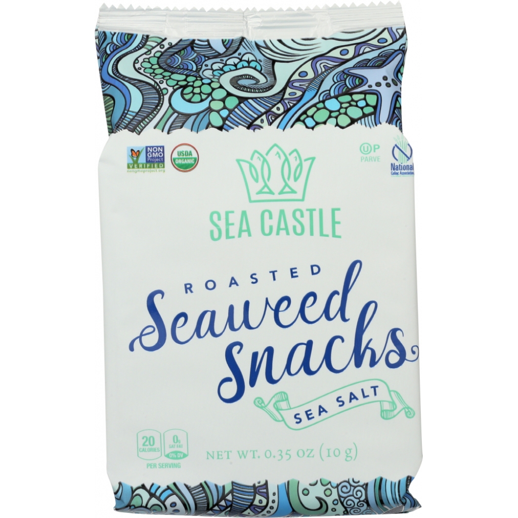 Roasted Seaweed Sea Salt Snacks