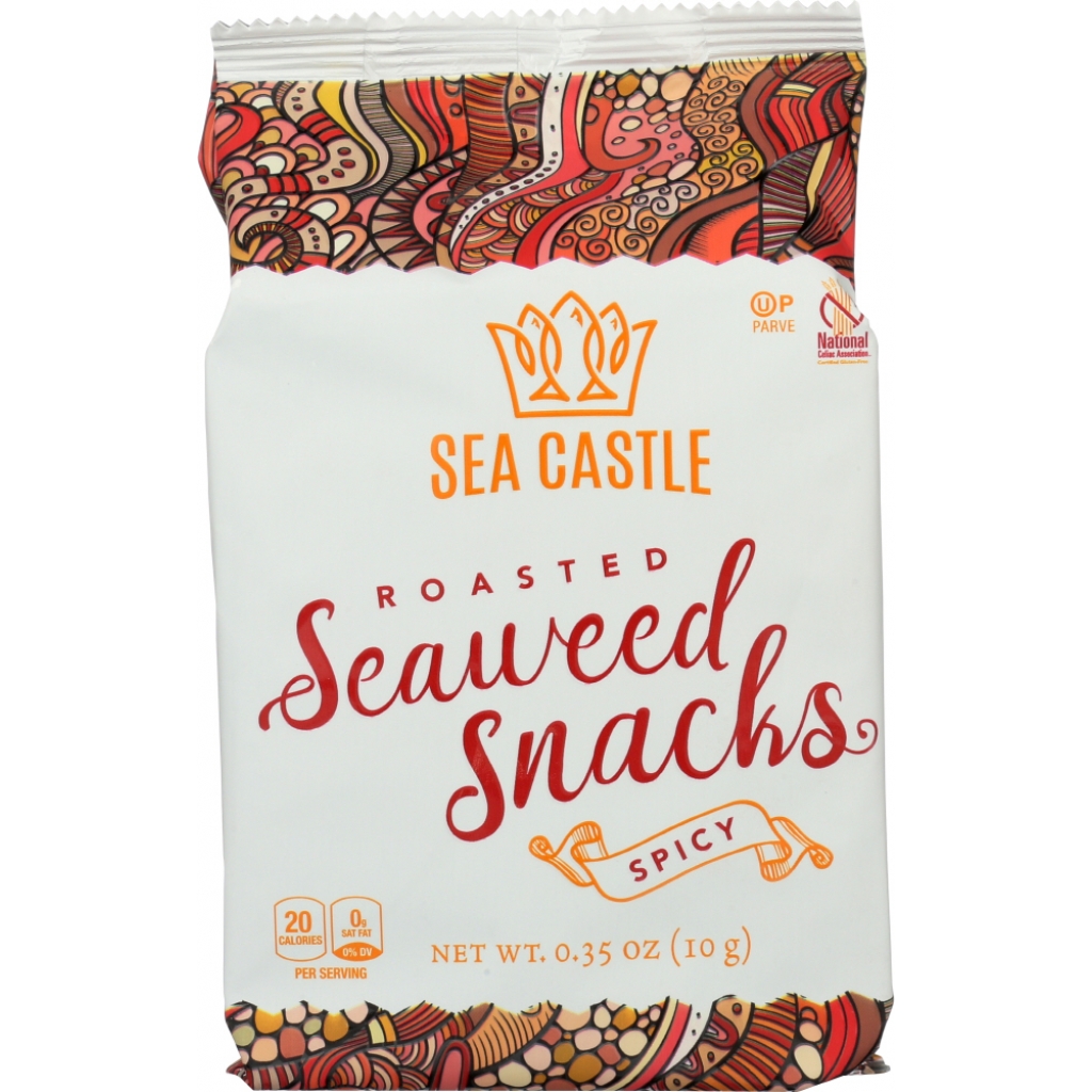 Roasted Spicy Seaweed Snacks - 0.35 oz