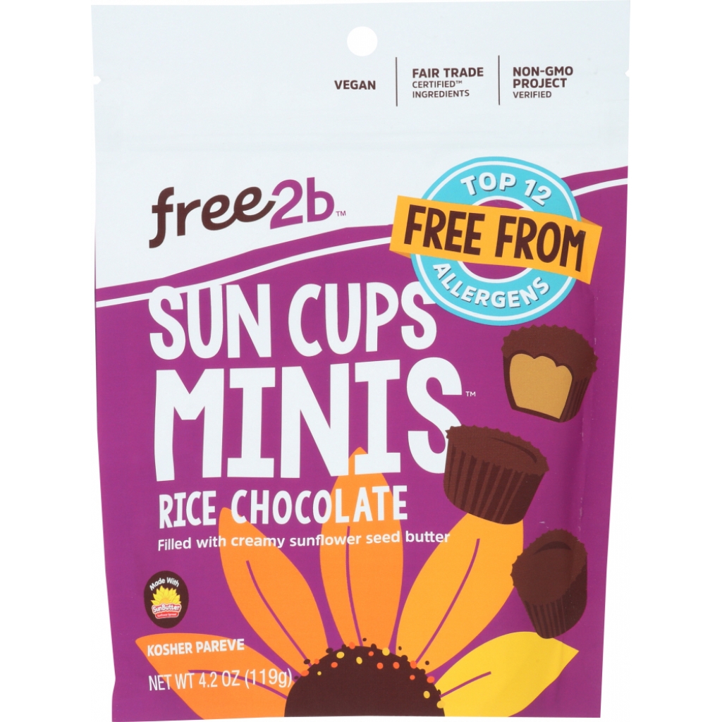 Rice Chocolate Sun Cups Minis