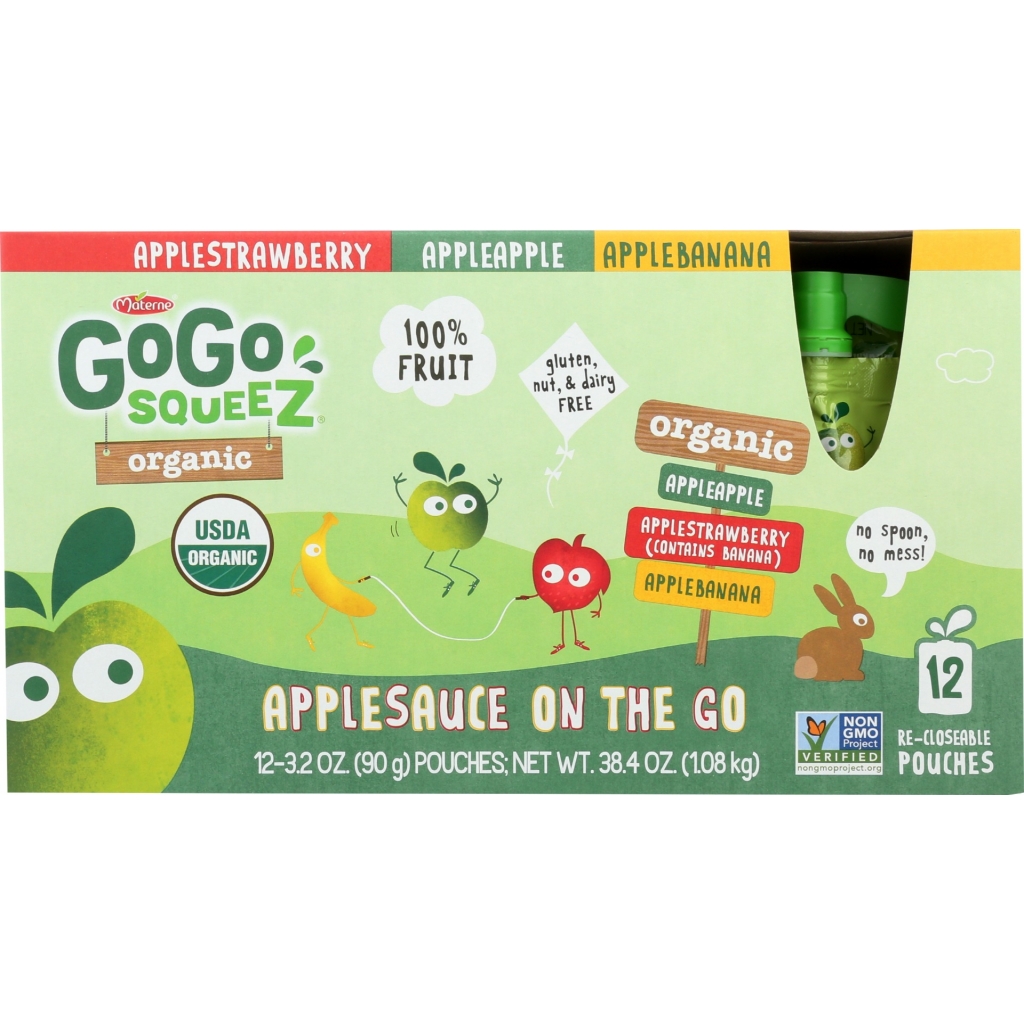 GoGo squeeZ® Applesauce Pouches Snack Pack