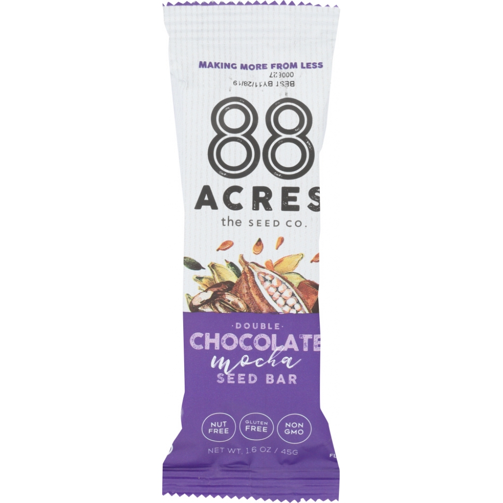 Double Chocolate Mocha Seed Bar - 1.6 oz - Decadent Snack