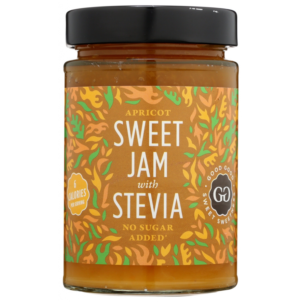 Stevia-Sweetened Fruit Jams with Low Calories