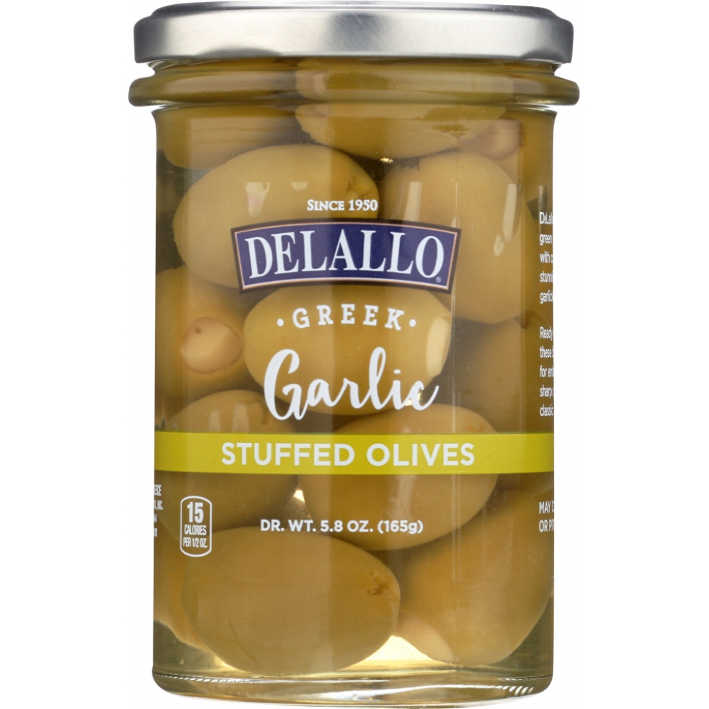 Garlic Stuffed Olives for Gourmet Snacking