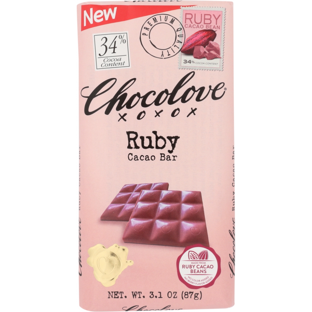 Ruby Chocolate Bar - 3.1 oz