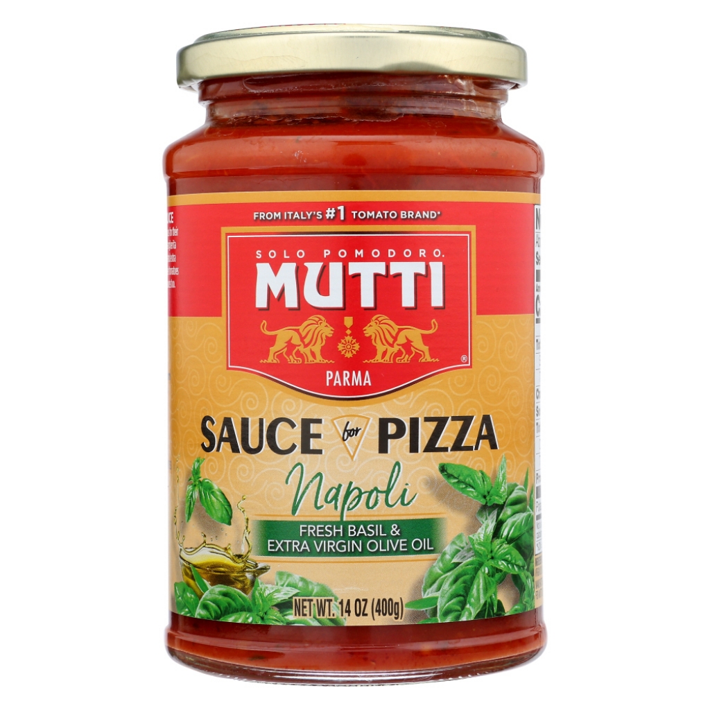 Basil Pizza Sauce with EVOO - 14 oz