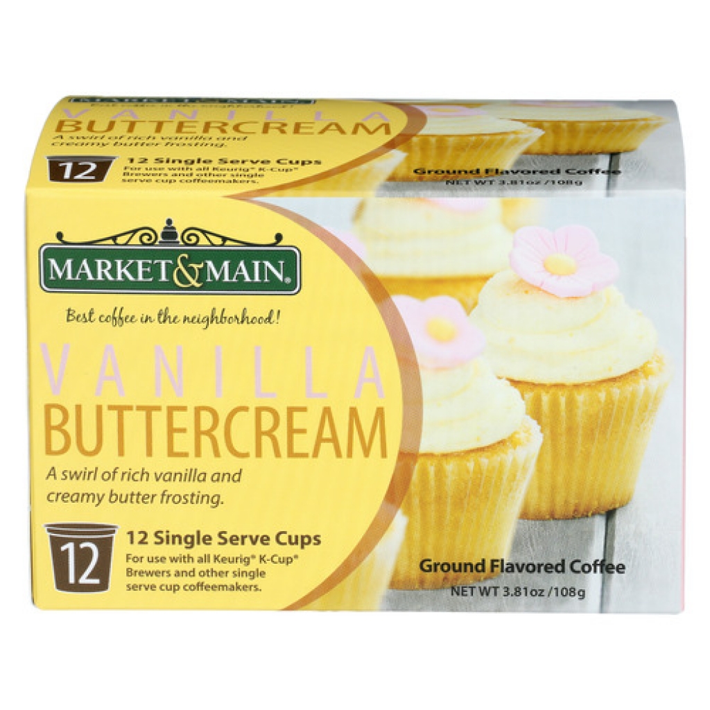 Coffee Vanilla Buttercream Single Serve Cups, 12 ct