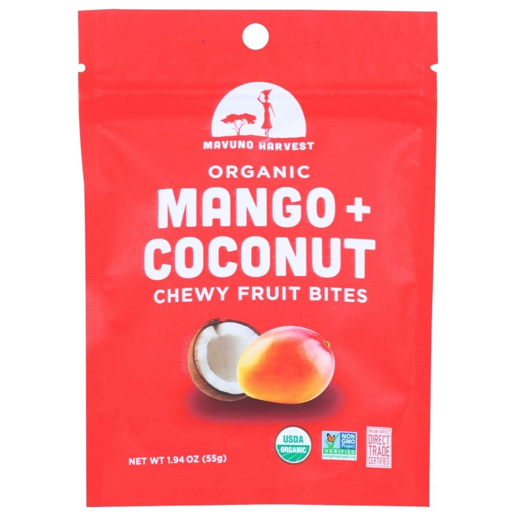 Mavuno Harvest Mango Coconut Bites - Tropical Treat