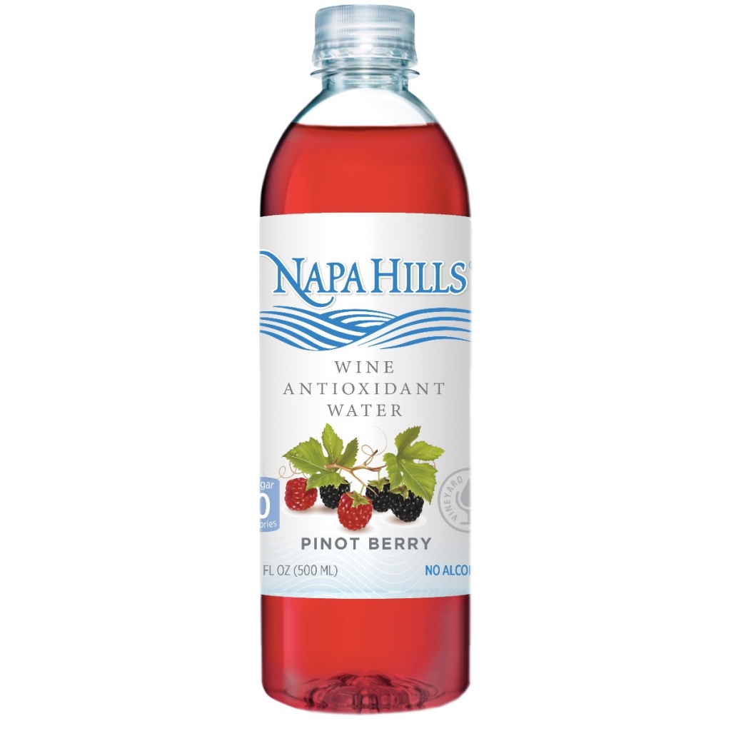 Antioxidant-Rich Pinot Berry Flavored Water, 16.9 oz