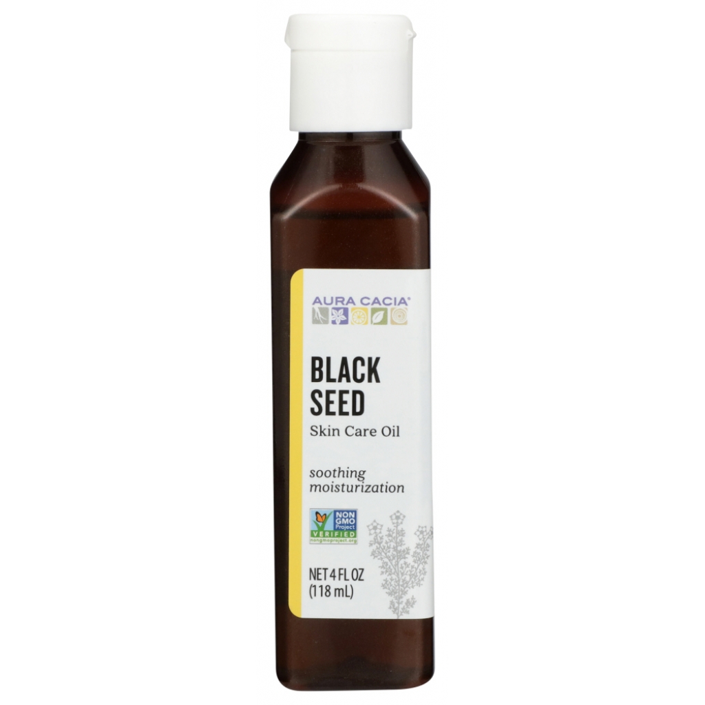 Aura Cacia Black Seed Oil for Skin Care - 4 oz