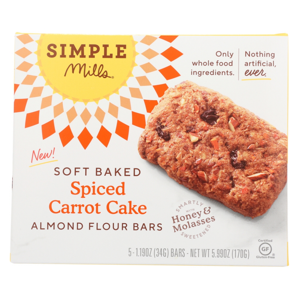 Spiced Carrot Cake Soft Baked Bars, 5.99 oz