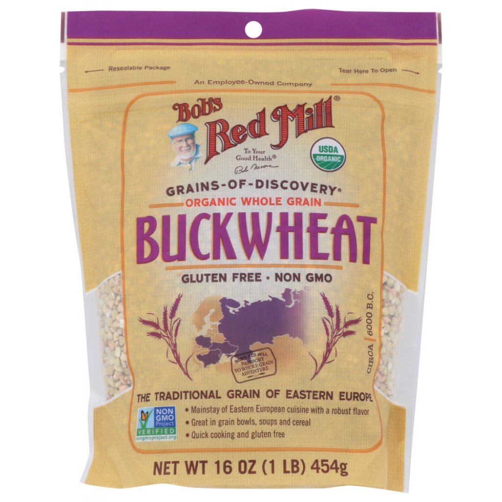 Organic Buckwheat Groats, 16 oz