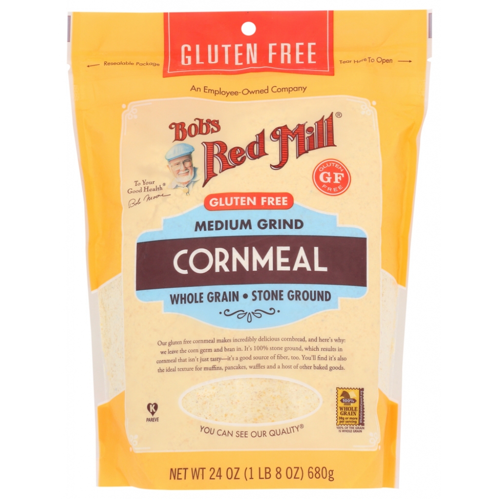 Gluten-Free Medium Grind Cornmeal - 24 oz