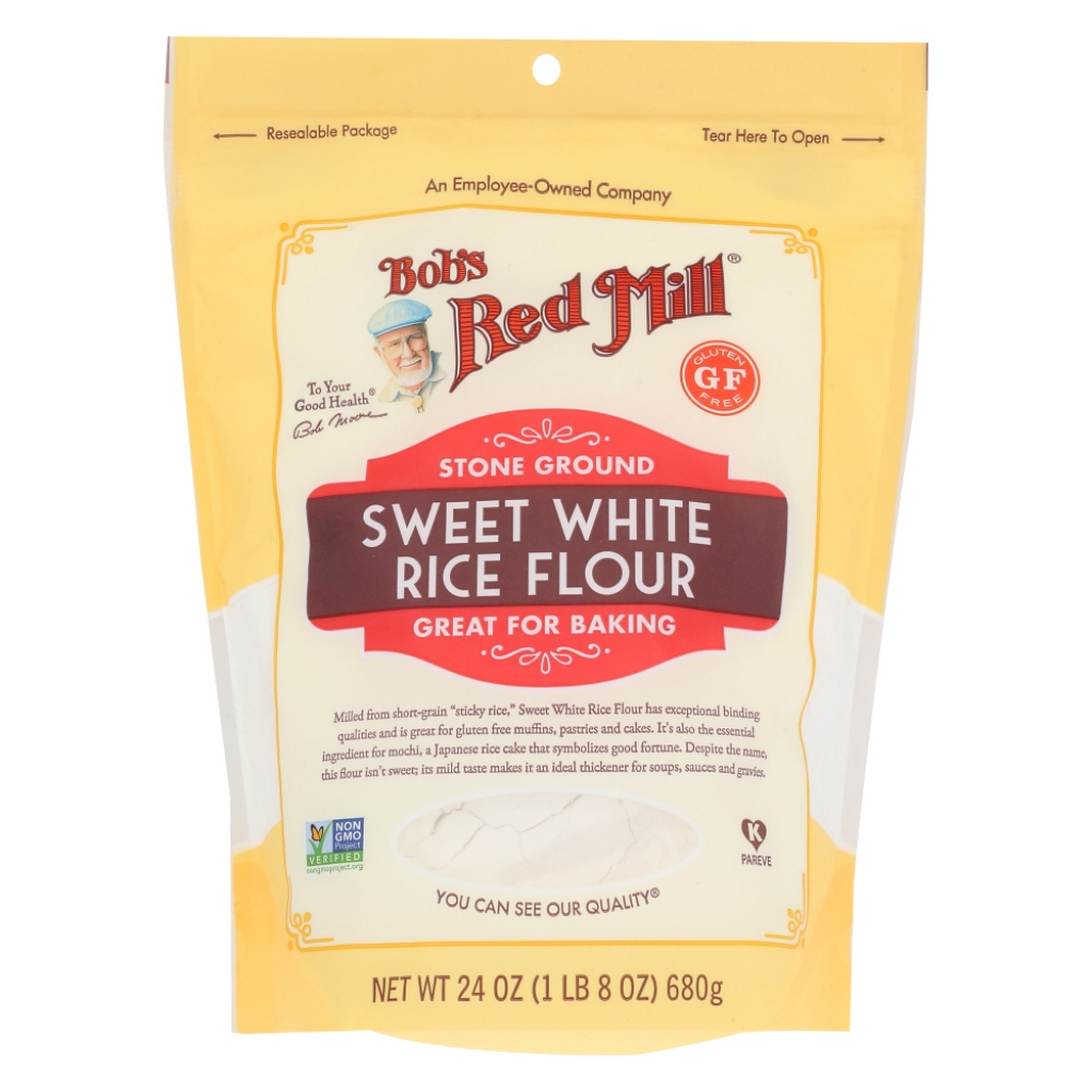 Sweet White Rice Flour, 24 Oz