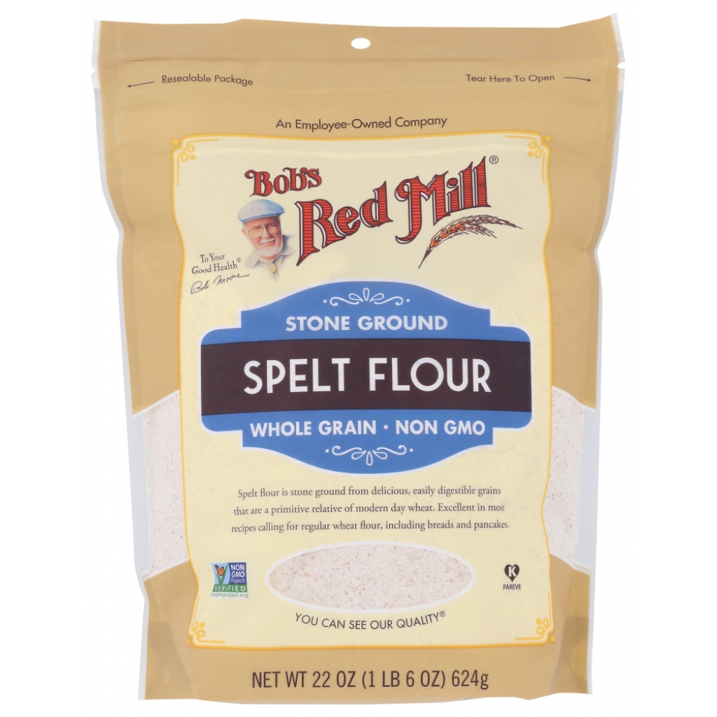 Stone Ground Spelt Flour - 22 oz