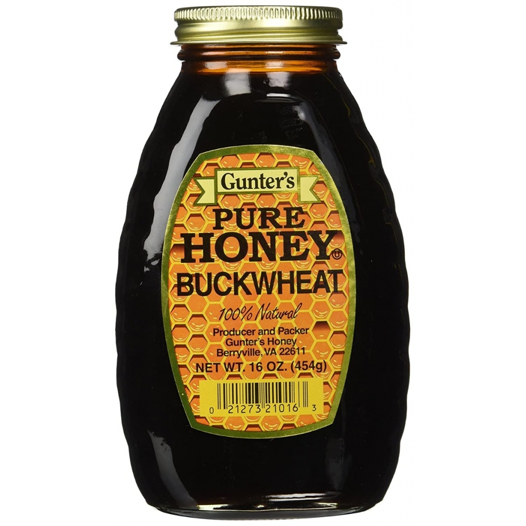 Premium Pure Buckwheat Honey, 16 oz