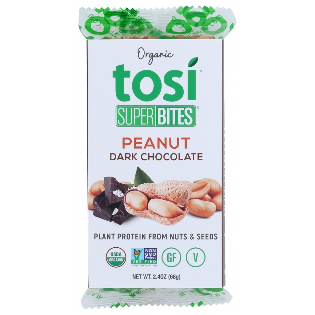 Peanut Dark Chocolate Organic Super Bites, 2.40 oz