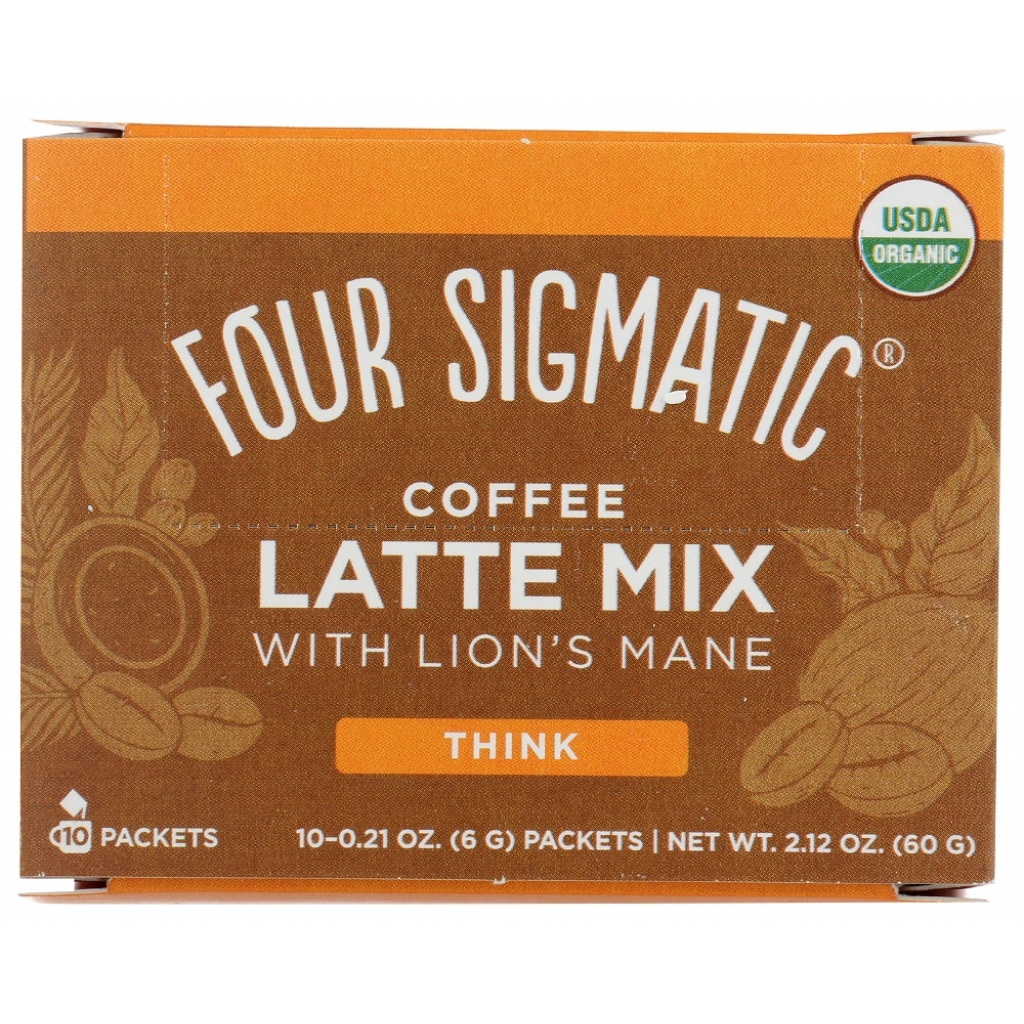 Coffee Latte Mix with Lion's Mane for Clean Energy