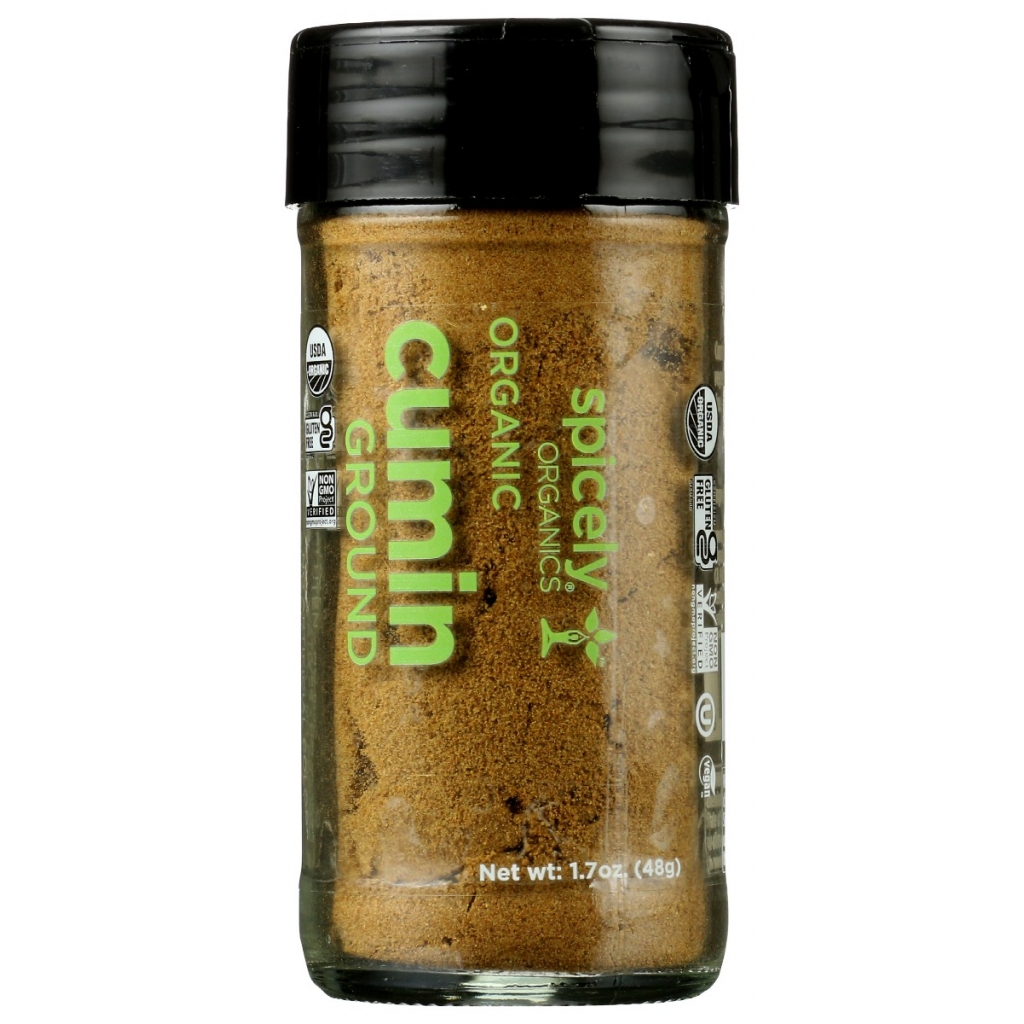 Organic Ground Cumin Spice Jar, 1.7 oz