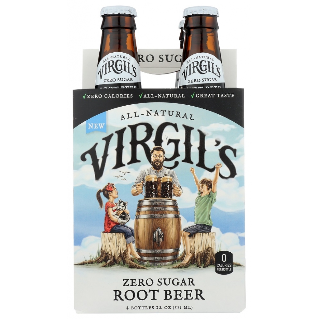 Zero Sugar Root Beer 4 Pack