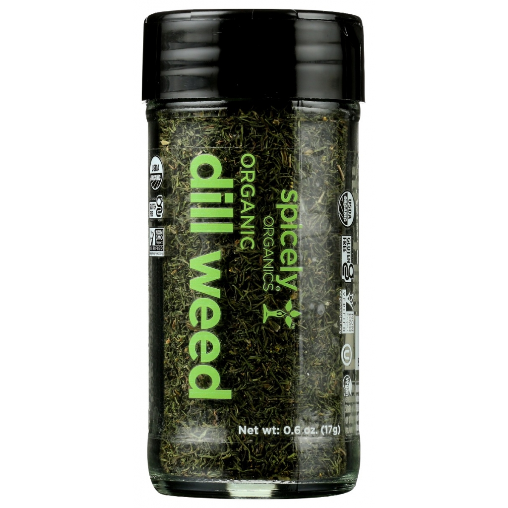 Organic Dill Weed Spice Jar, 0.6 oz