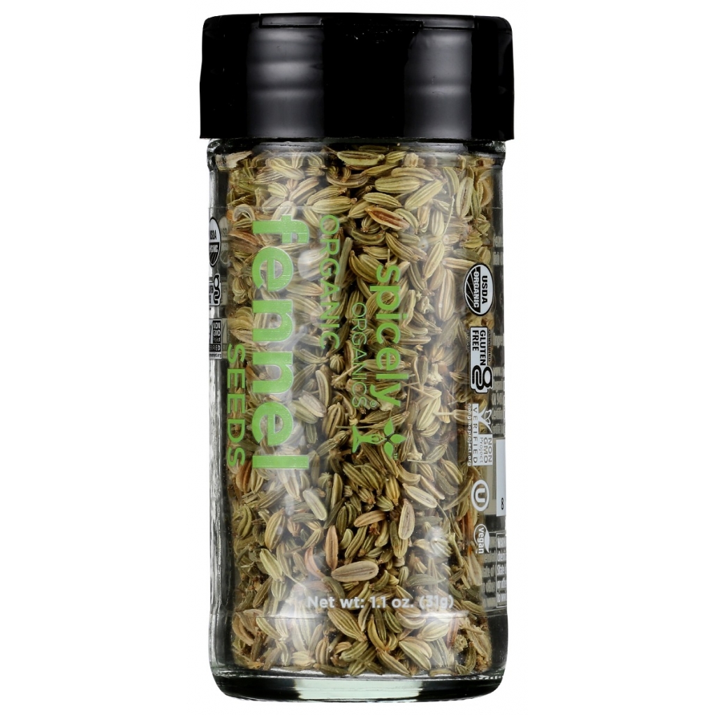 Spice Fennel Seeds Jar