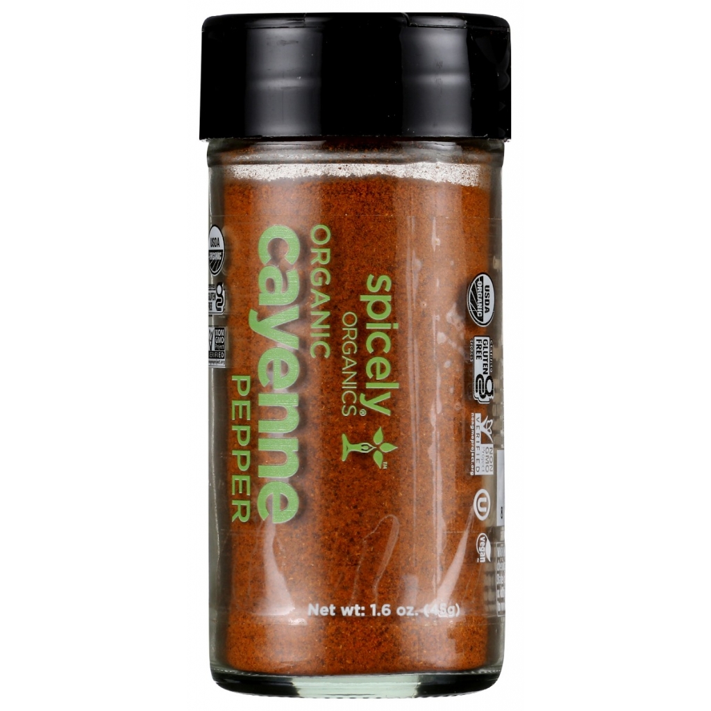 Organic Cayenne Pepper Seasoning Jar - 1.6 oz.