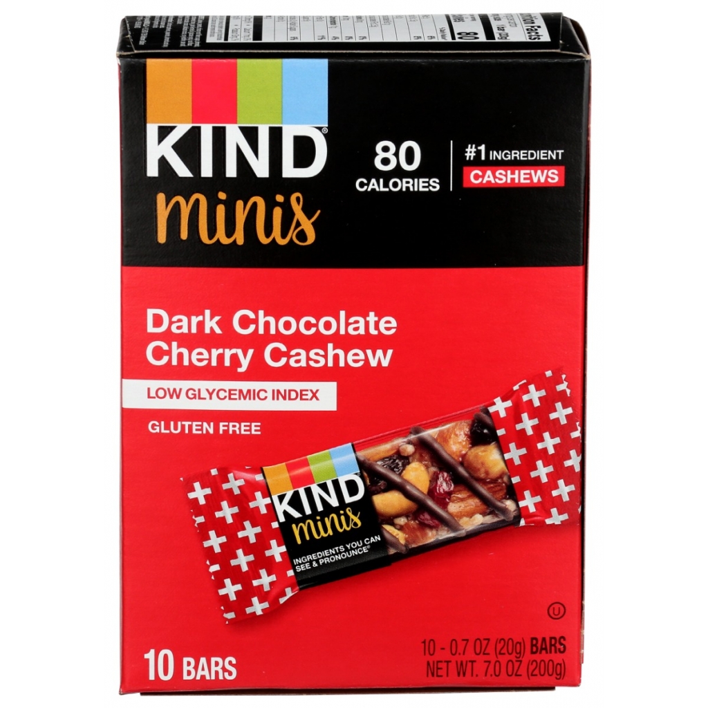 Gourmet Dark Chocolate Cherry Cashew Bar - 7.00 oz