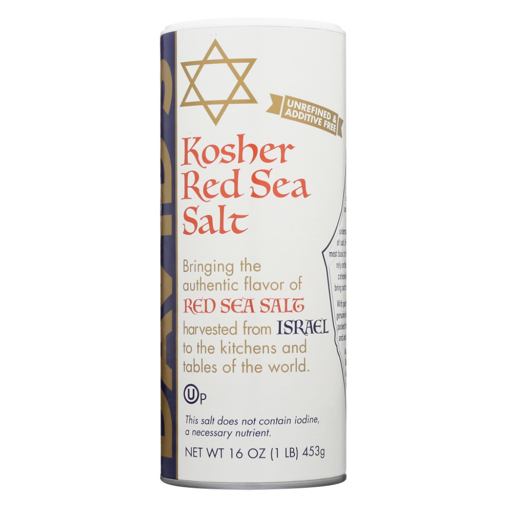 Kosher Red Sea Salt - 16 oz