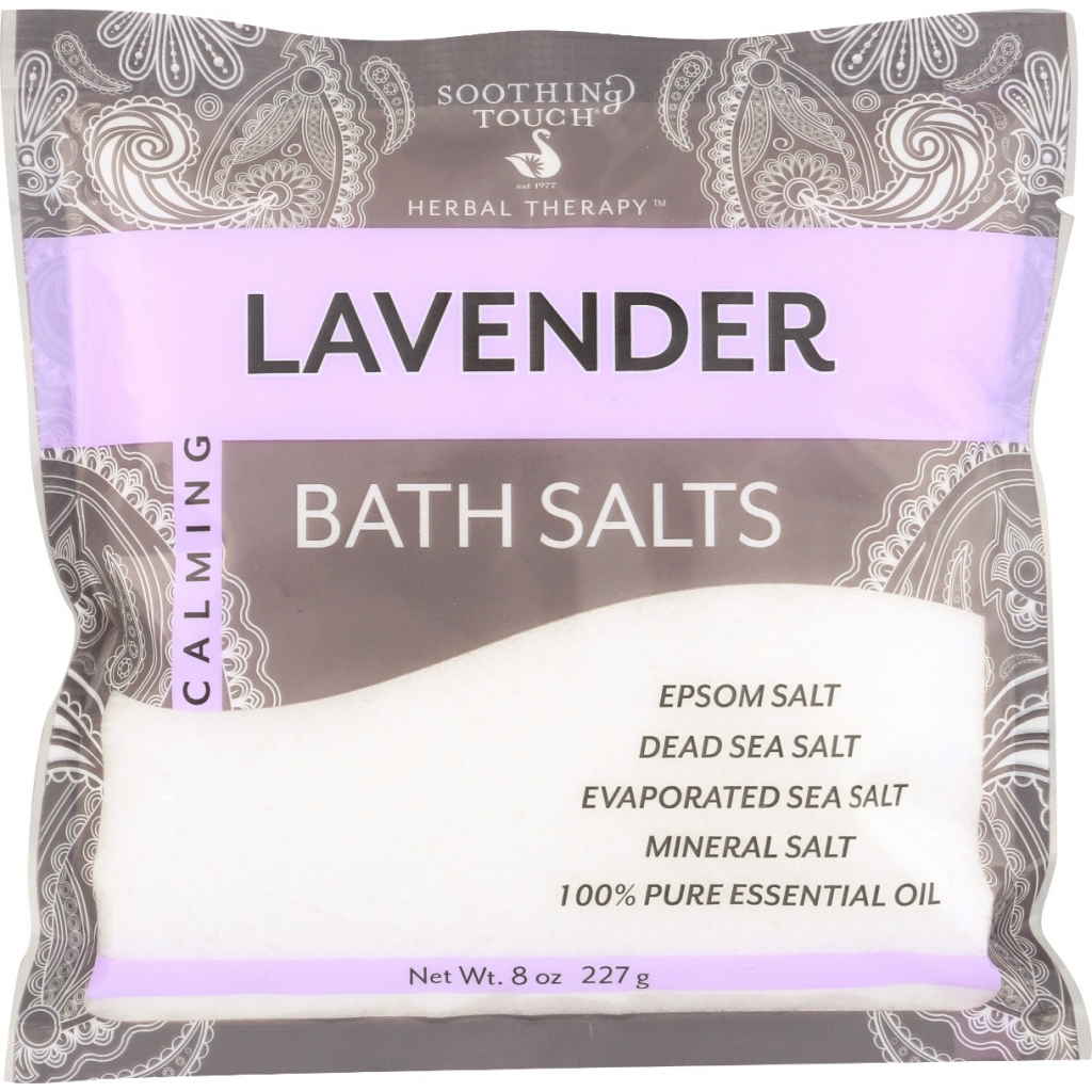 Lavender Infused Bath Salt - 8 oz.