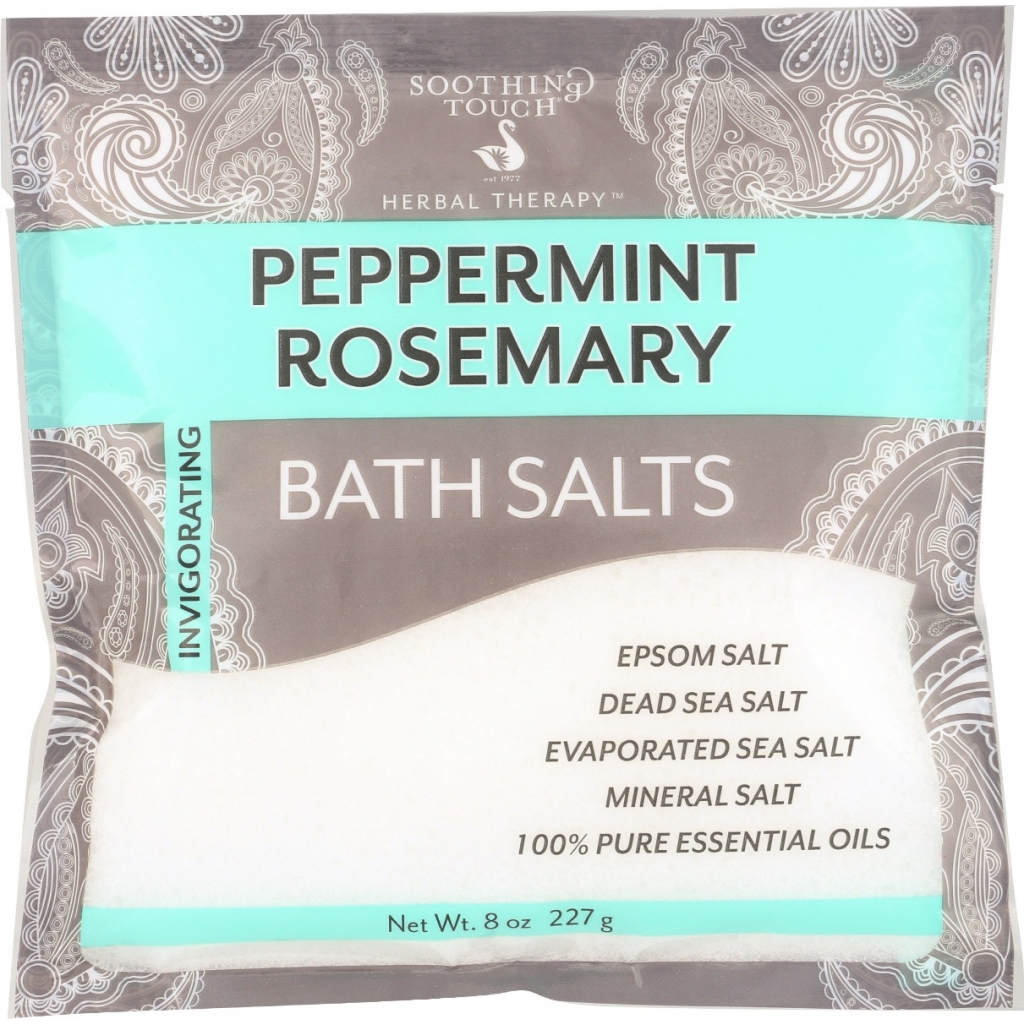 Peppermint Rosemary Bath Salts - Relaxation Bliss