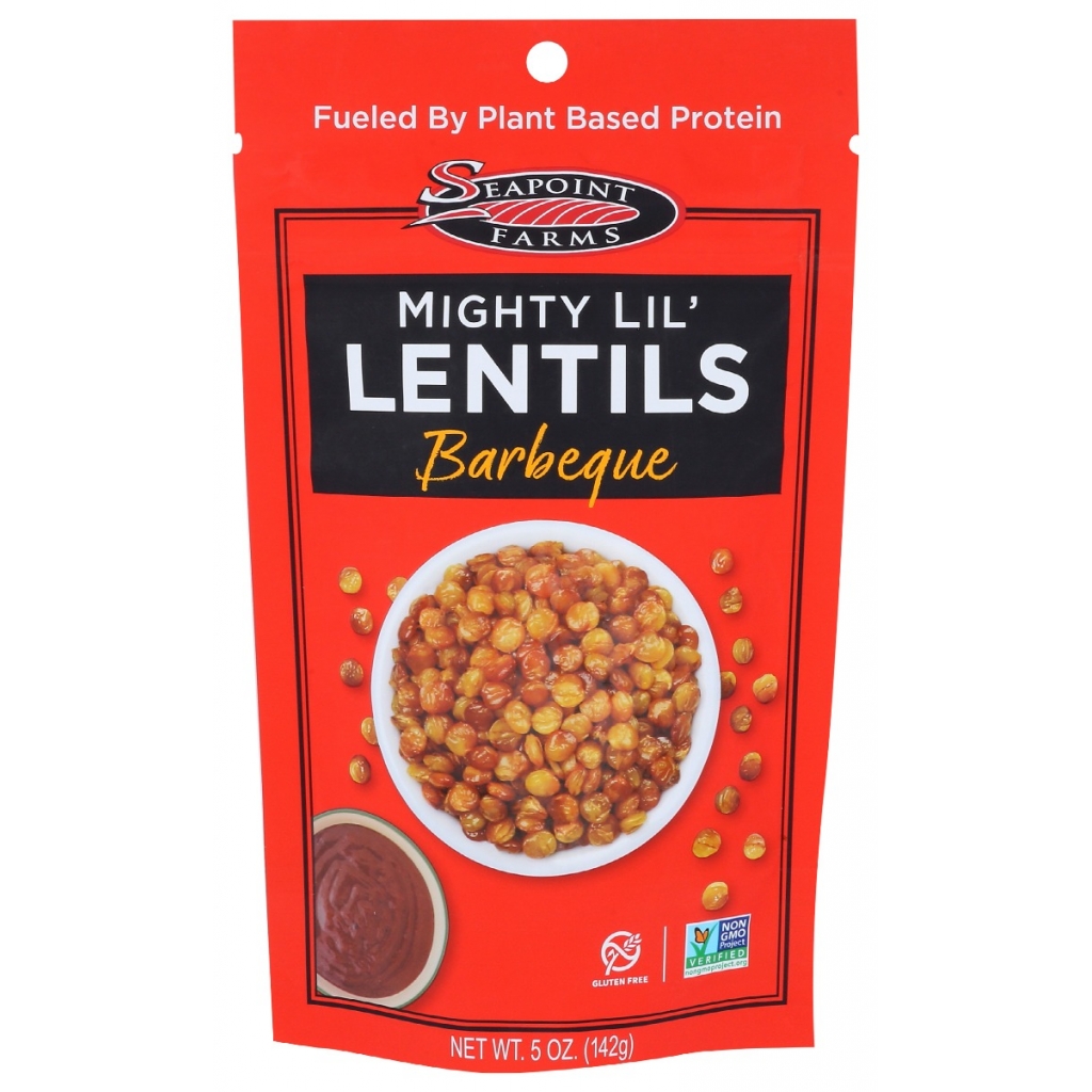 Mighty Lil' Lentils in Barbeque Flavor - Healthy Snack Option