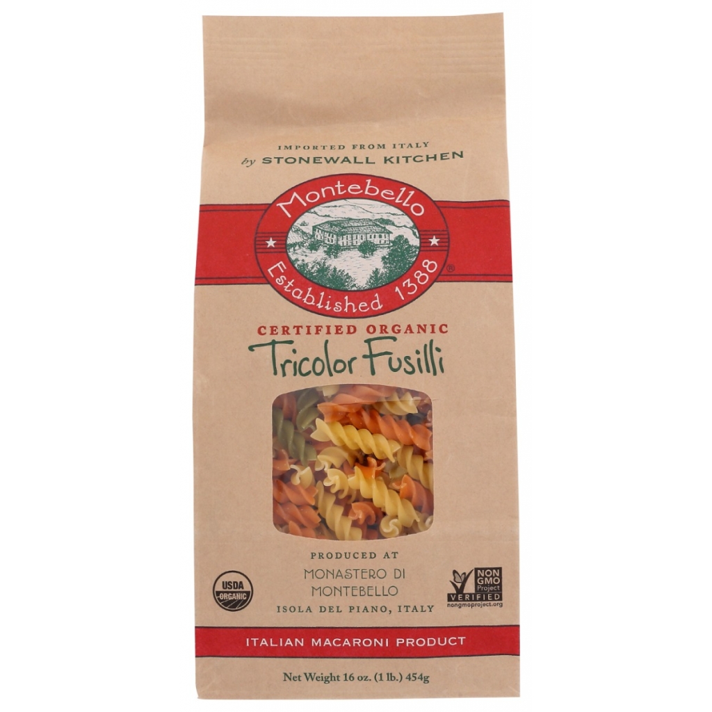 Tricolor Fusilli Pasta - 16 OZ