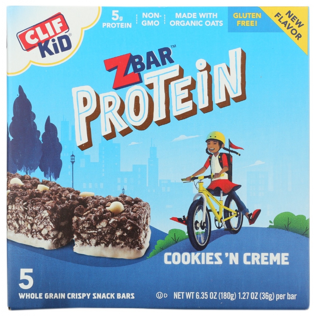 CLIF Kid® Cookies N Creme Protein Snack, 6.35 oz