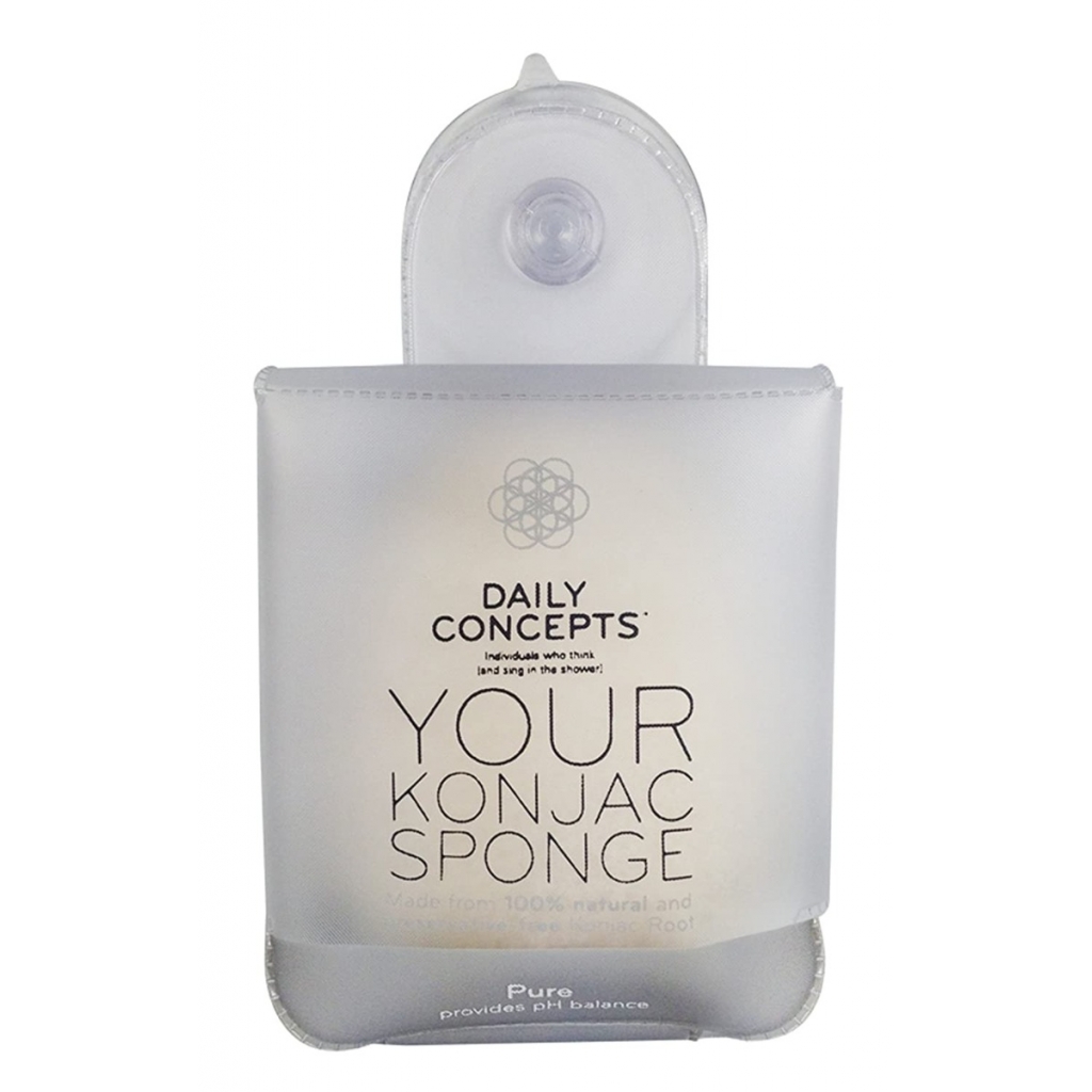 Pure Konjac Sponge for Gentle Skin Cleansing, 0.7 oz