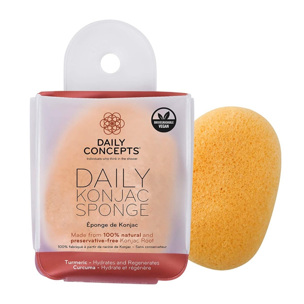 Turmeric Konjac Sponge for Gentle Cleansing - 0.7 oz