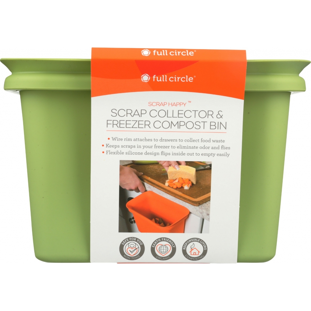 Green Scrap Collector Bin - 1 Unit