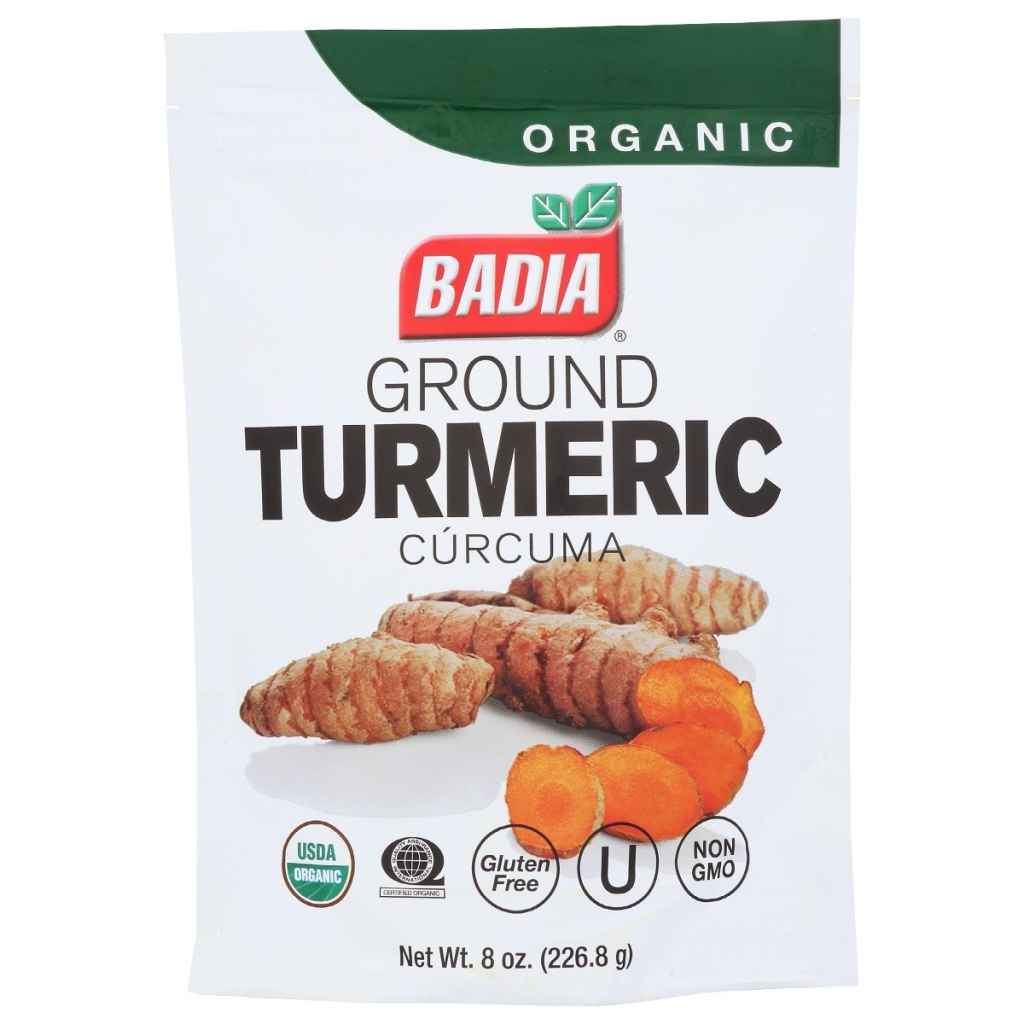 Organic Ground Turmeric Spice, 8 oz