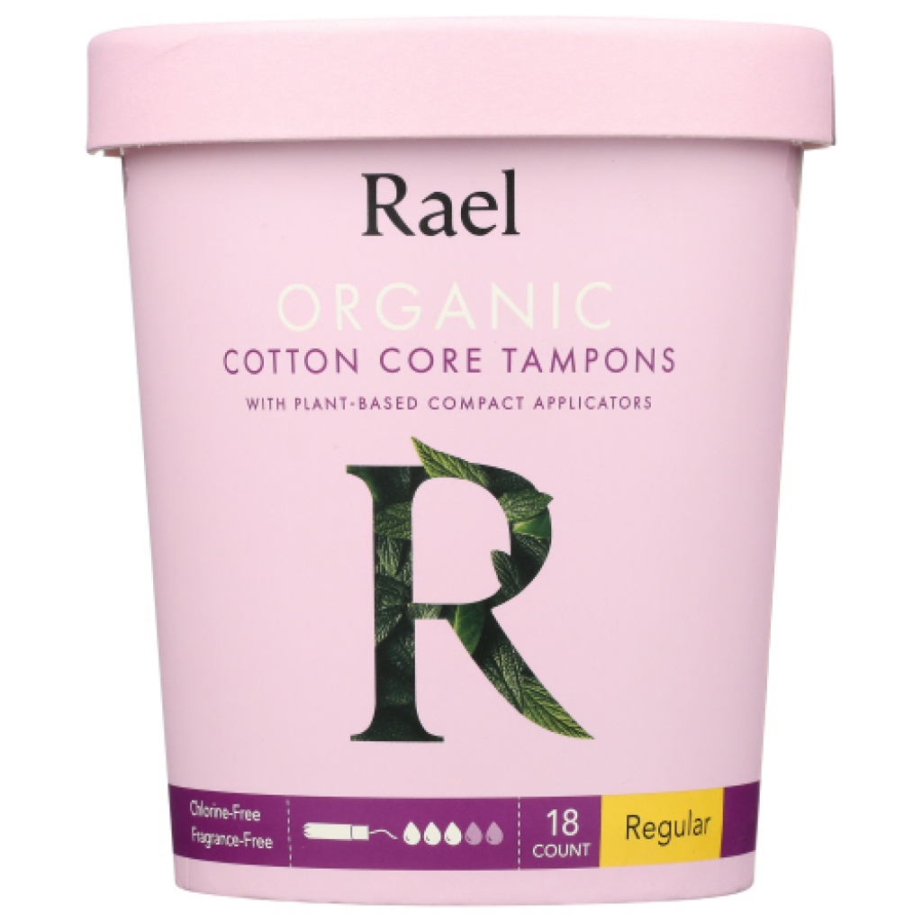 Organic Cotton Regular Tampons