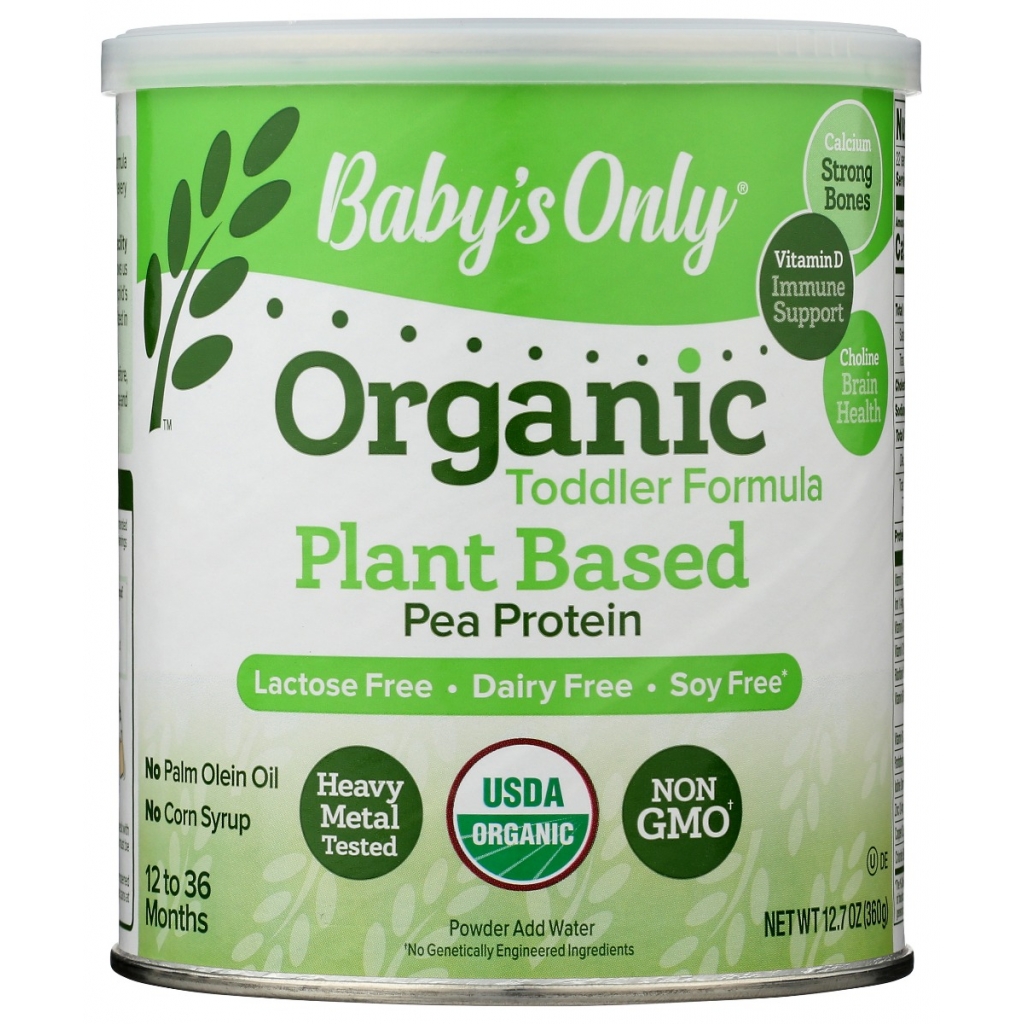 Baby Pea Protein Organic Toddler Formula - 12.7 oz