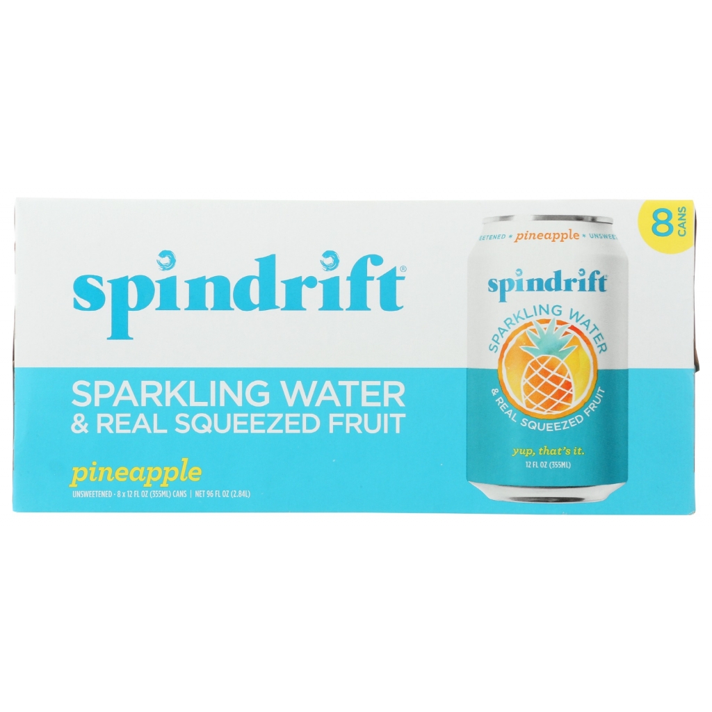 Pineapple Sparkling Water - 8-pack, 96 fl oz