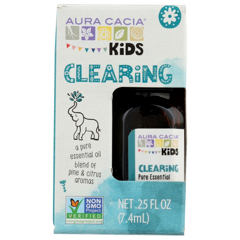 Aura Cacia Kids Clearing Essential Oil, 0.25 fl oz