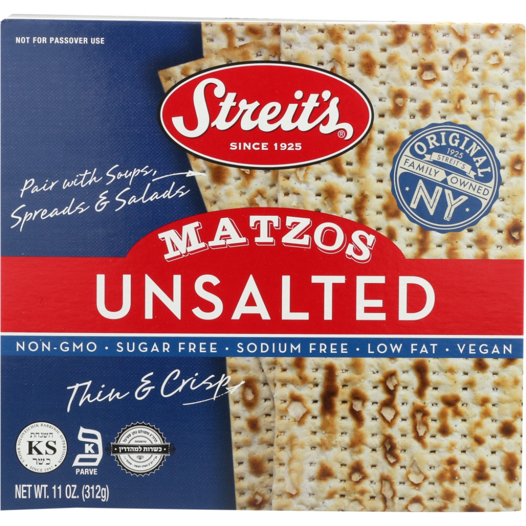 Unsalted Matzo