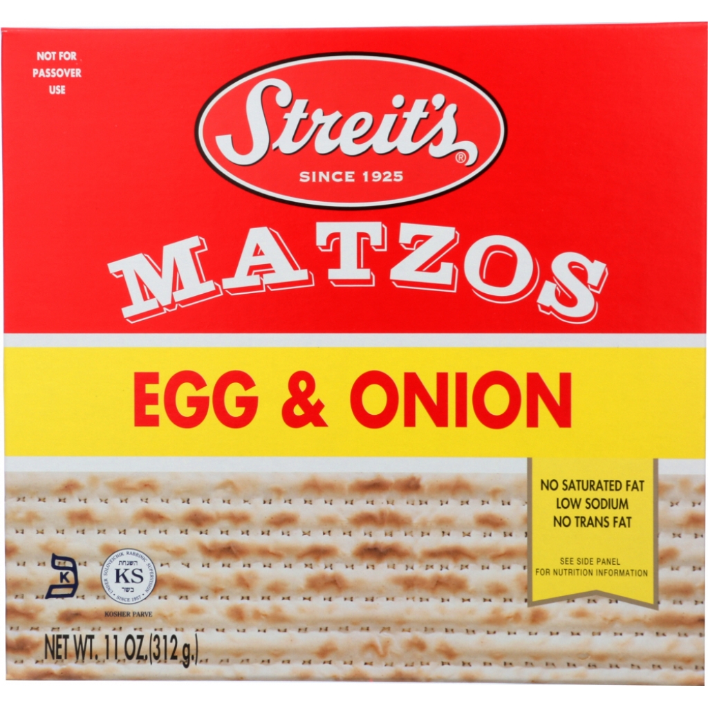 Egg and Onion Matzos - 11 oz