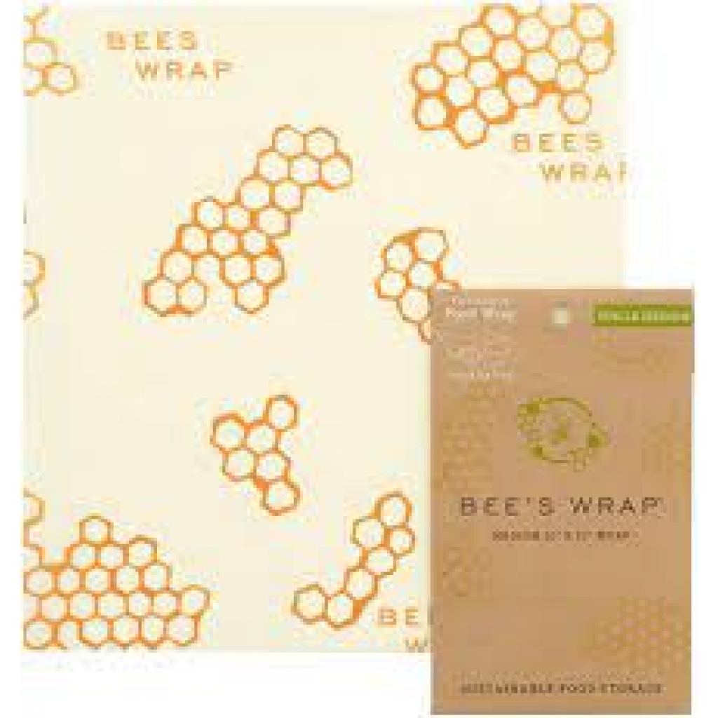 Eco-Friendly Medium Beeswax Food Wrap - 1 ea