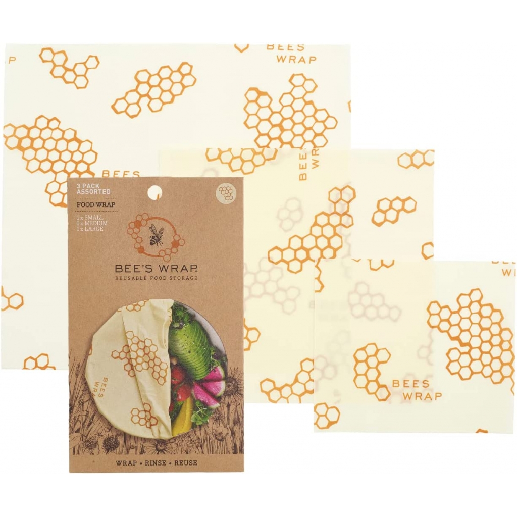 Beeswax Food Wraps - Assorted 3 Pack