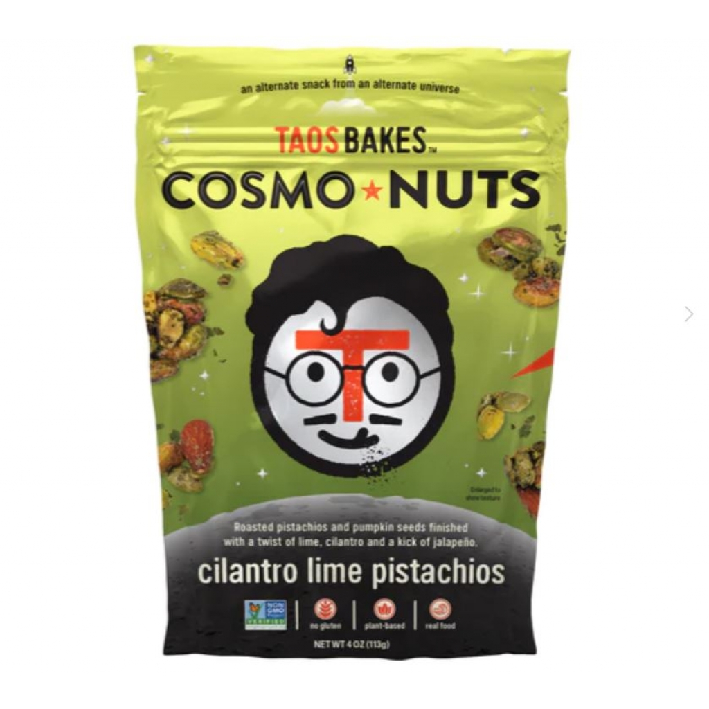 Cilantro Lime Pistachios - Cosmo Nuts, 4 oz