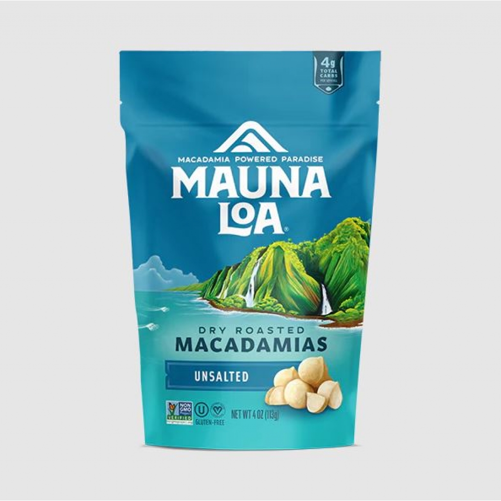 Unsalted Macadamia Nuts, 4 oz